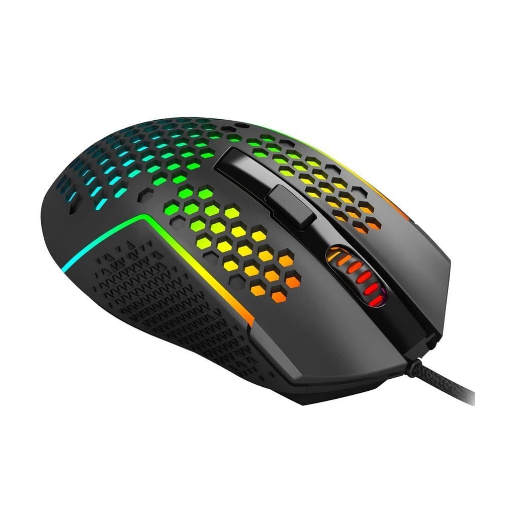Mouse Gamer Redragon Reaping, Rgb, 12400Dpi, 6 Botoes, Preto, M987-K