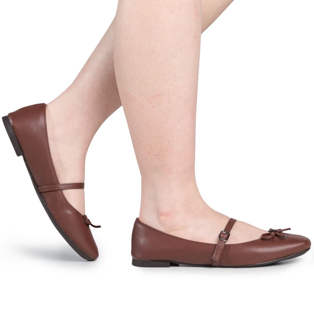 Sapatilha Feminina Bailarina Flat Delicada Bico Quadrado Loafer Confortavel Via Angel 9301