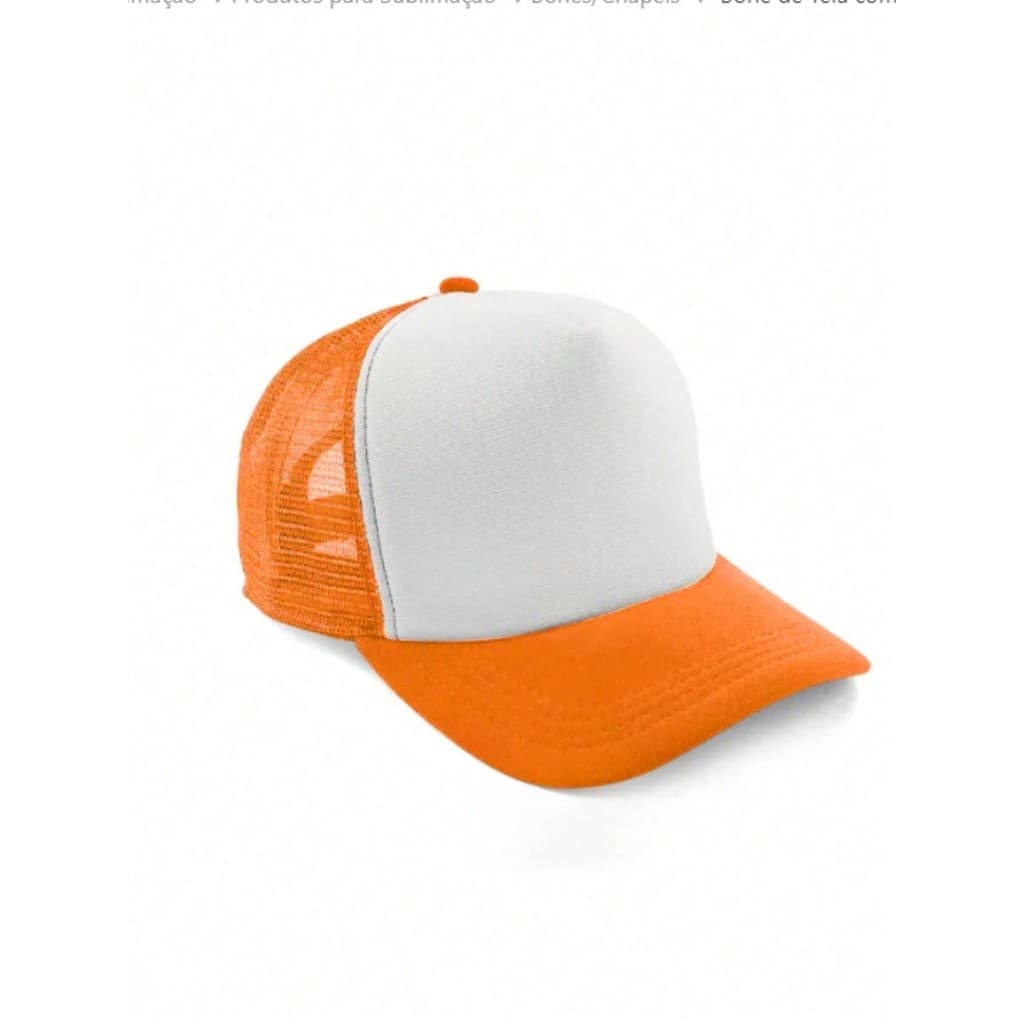 Boné Trucker Telinha Liso Unissex Boné de Telinha Estilo beisebol Caminhoneiro Moda Praia Street Casual Conservador
