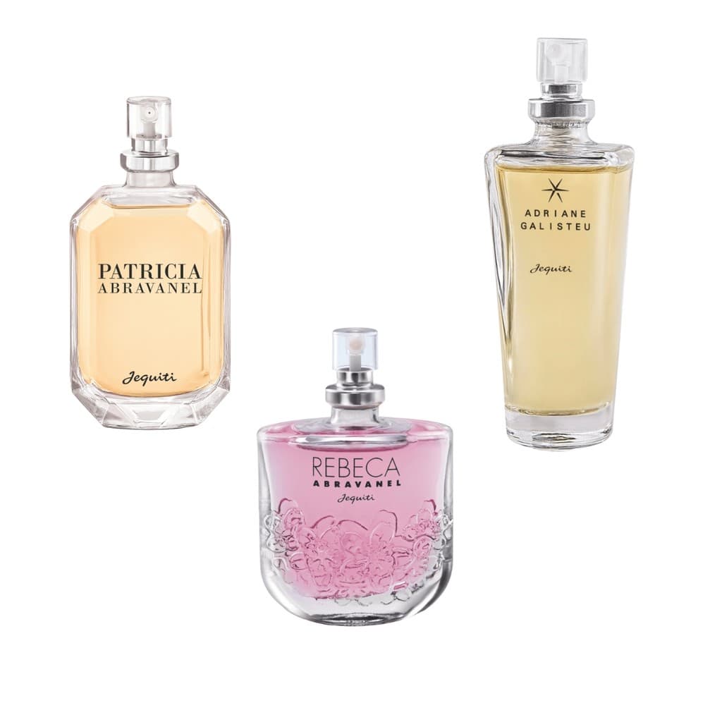 Kit Colônia Patrícia Abravanel + Adriane Galisteu + Rebeca - Jequiti