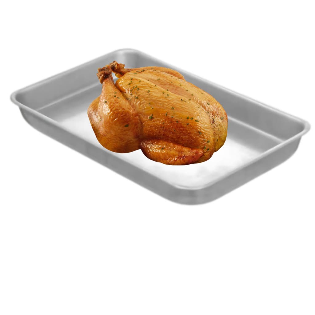 Forma Retangular P/forno Eletrico Airfryer Assadeira Alumínio 24x15cm