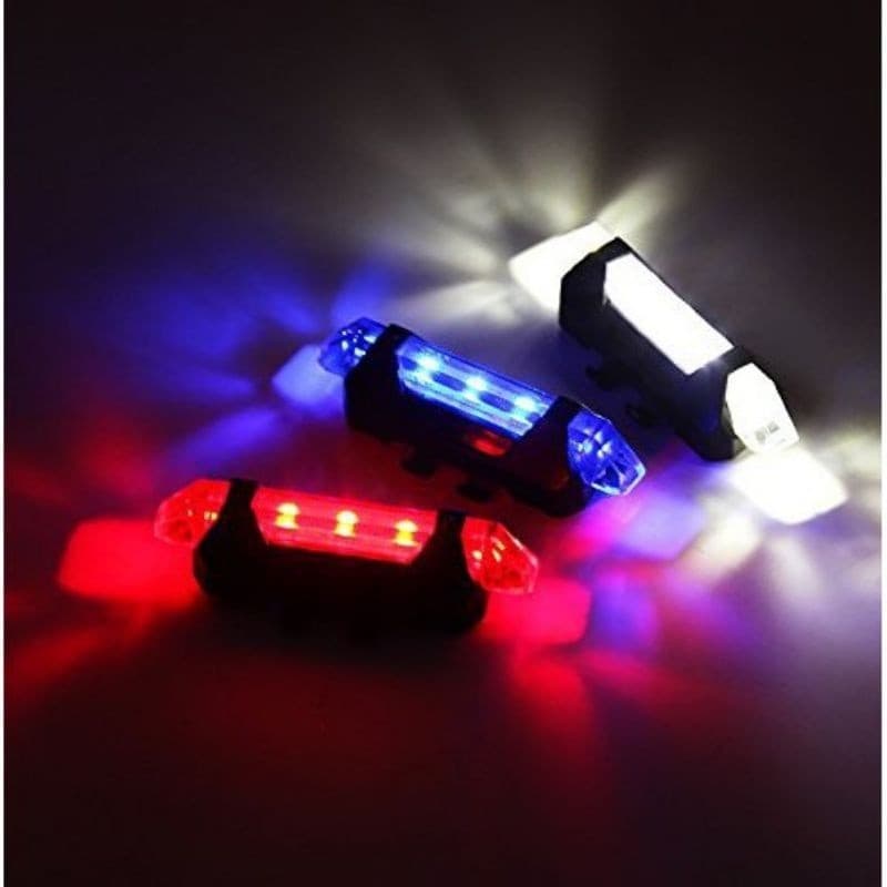 Traseira Bike Sinalizer Bicicleta Luz De Led Usb