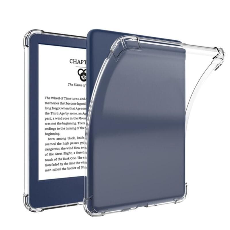 Capa Transparente De Silicone TPU À Prova De Choque Para Amazon Kindle 10/11/12a Geração Paperwhite 12 6/5/4 Oasis 9th/1