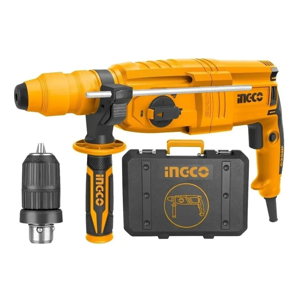 MARTELETE COMBINADO INGCO 26MM 2.5J SDS PLUS 800W 220V