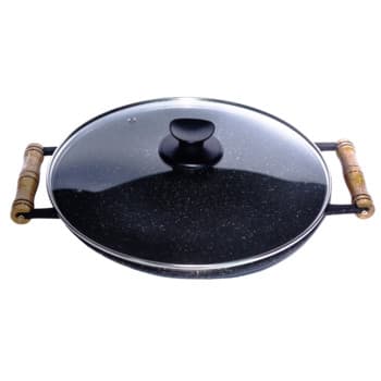 Tacho Wok Antiaderente Paellera Frita Sem Óleo Saudável