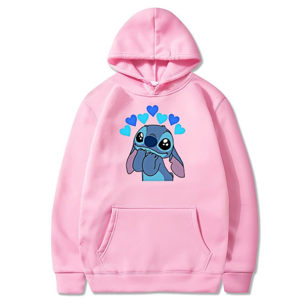 Moletom feminino fofo Moletom Rosa Feminino Moletom Com Goro Feminino