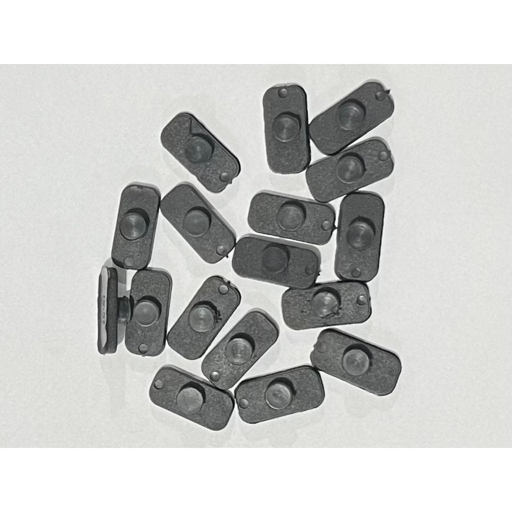 Kit c/ 100 Batentes 1405 batedor p/ Box 6 e 8mm vidros portas janelas blindex