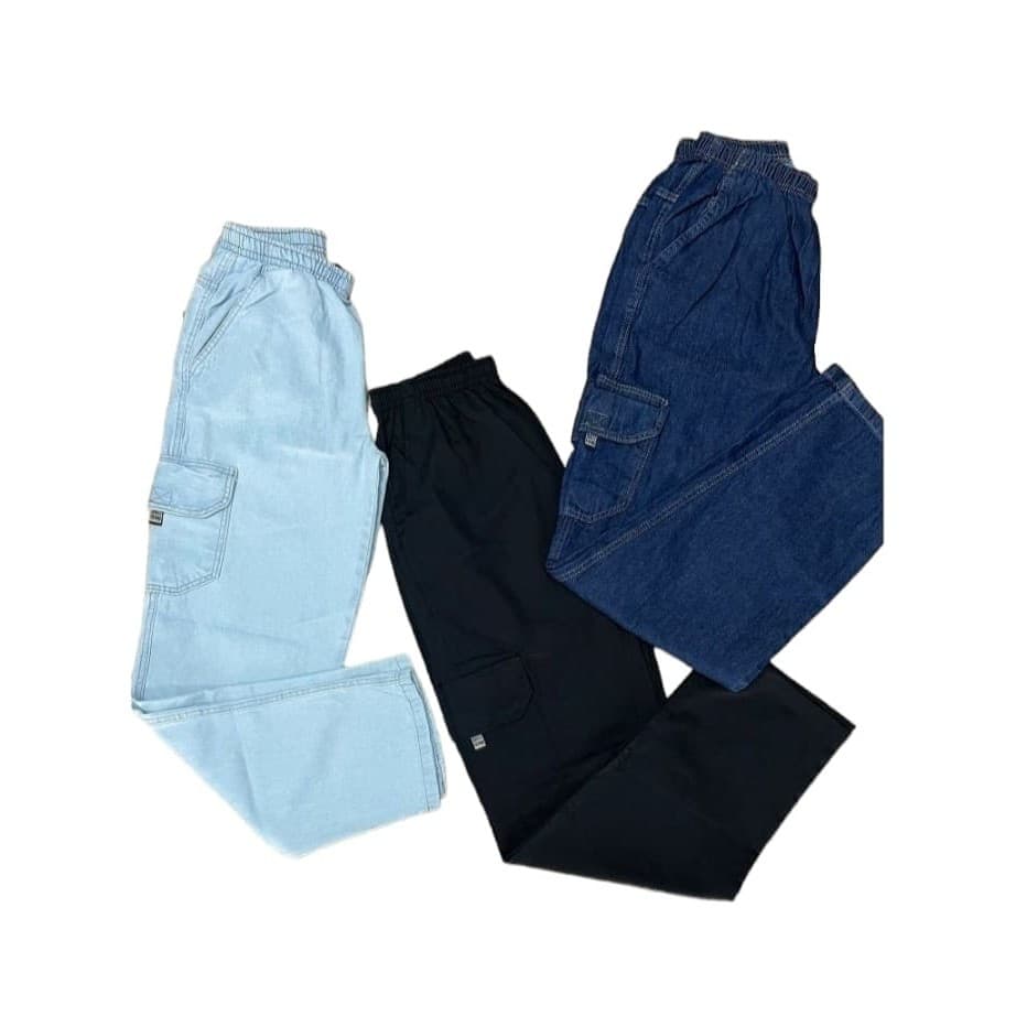 Calça cargo dazzling tamanho infantil original larga