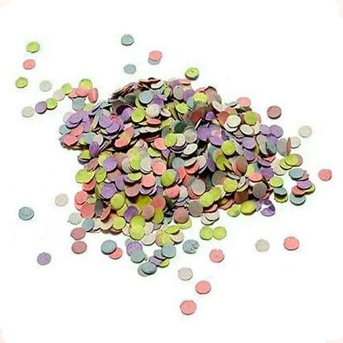 10 Pacotes De Confete De Carnaval Colorido 100g Cada (1kg)