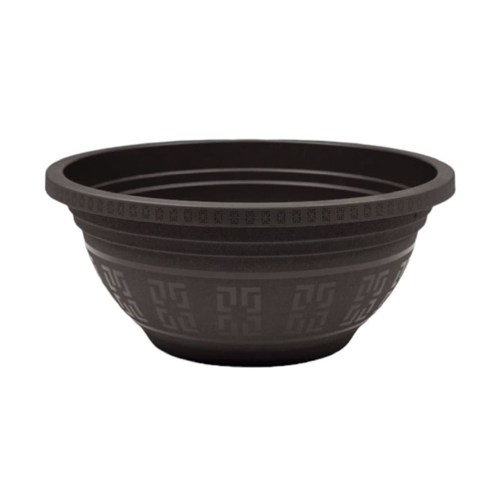 Kit 10 Vasos Cuia Redonda 3L Plástico Reforçado para Rosa do Deserto Plantas Flores Jardim Decoração