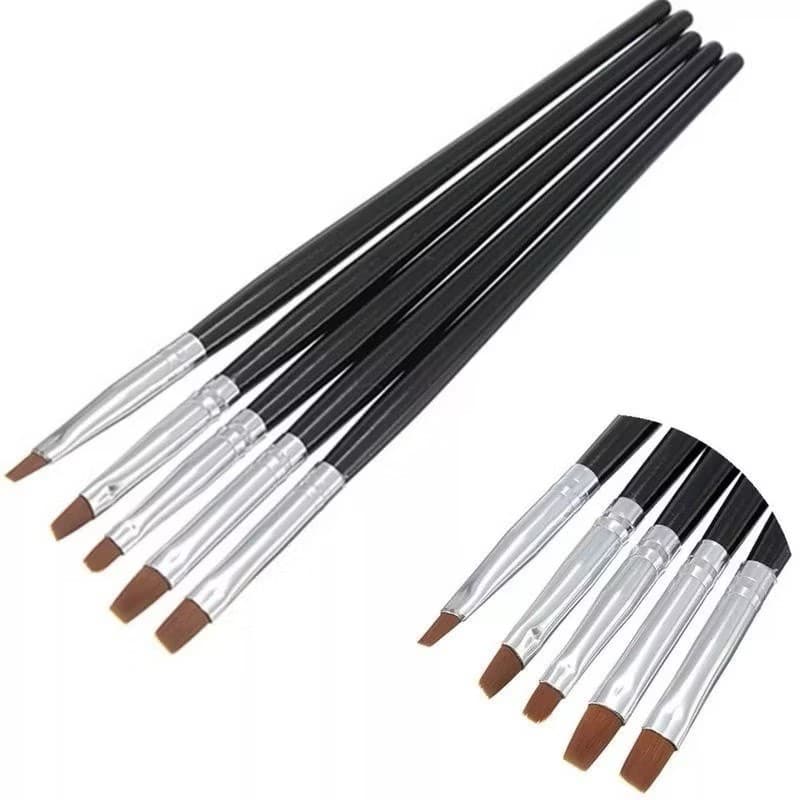 5 Unidades/Pacote Canetas Pincel De Resina Moldando Escova Composta Adesiva De Silicone