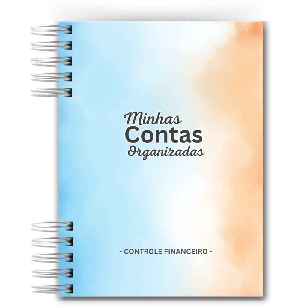Planner Financeiro Organizador de Contas FinanColor