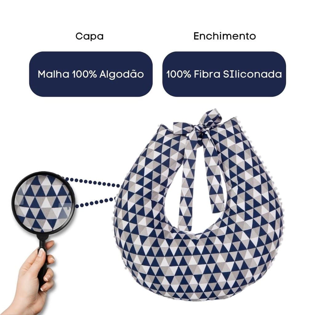 Almofada Para Amamentação - Travesseiro Nuvem