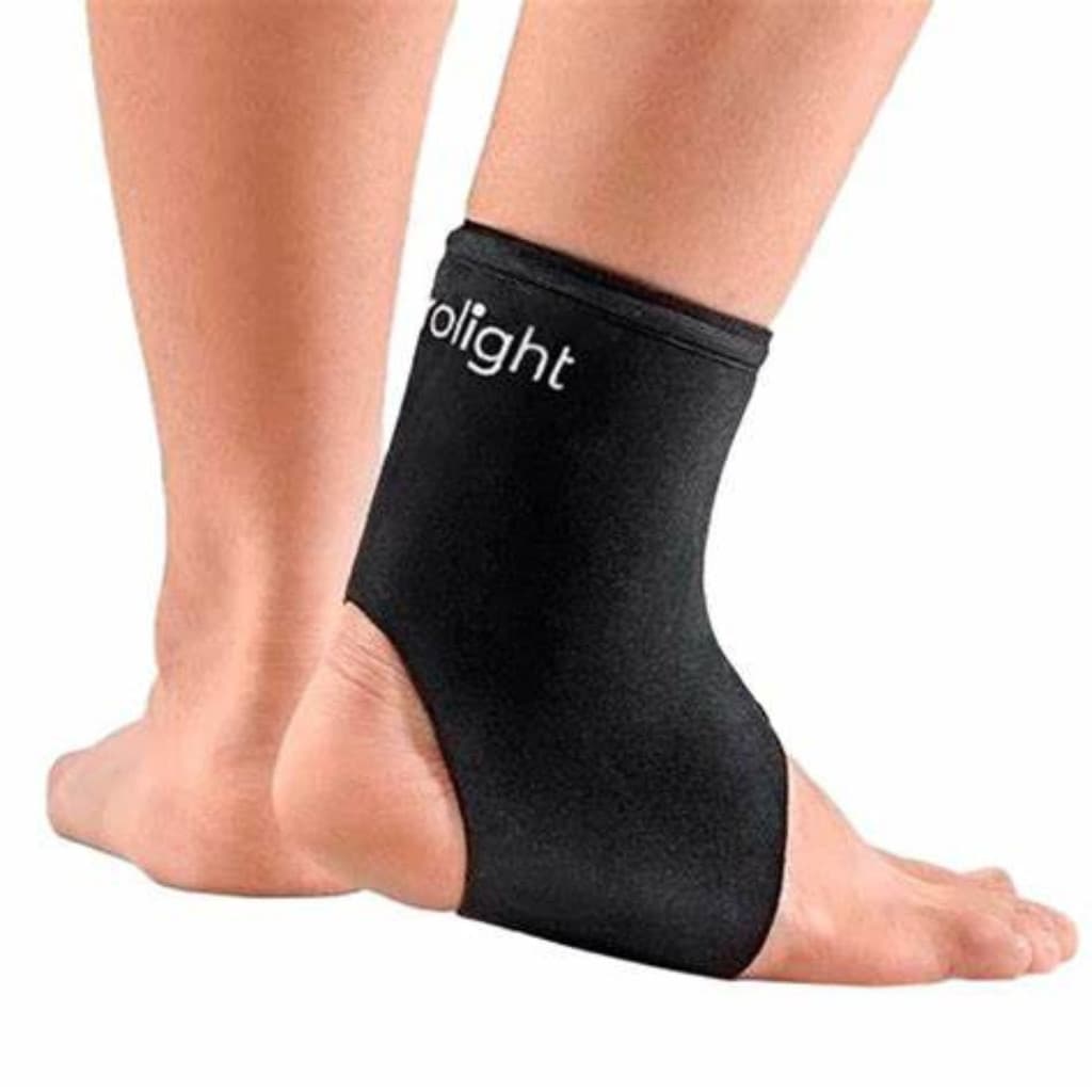 TORNOZELEIRA CURTA NEOPRENE PRETA HIDROLIGHT
