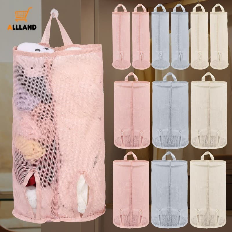 Organizador De Meias De Roupa Íntima Suspensa-Bolsa De Malha De Poliéster Durável Armazenamento De Armário Que Economiza