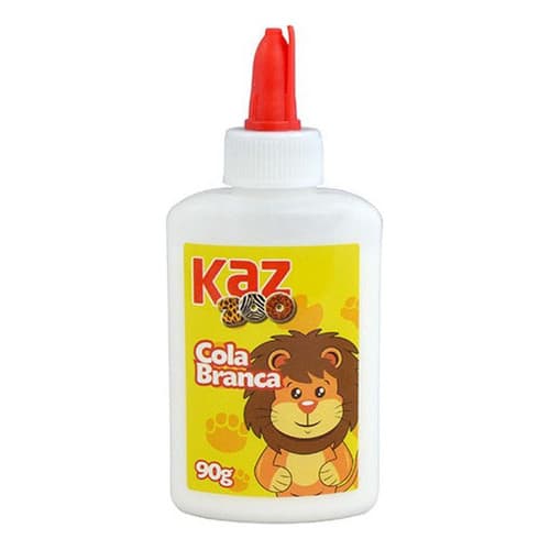 Cola Branca 90g Liquida Kaz