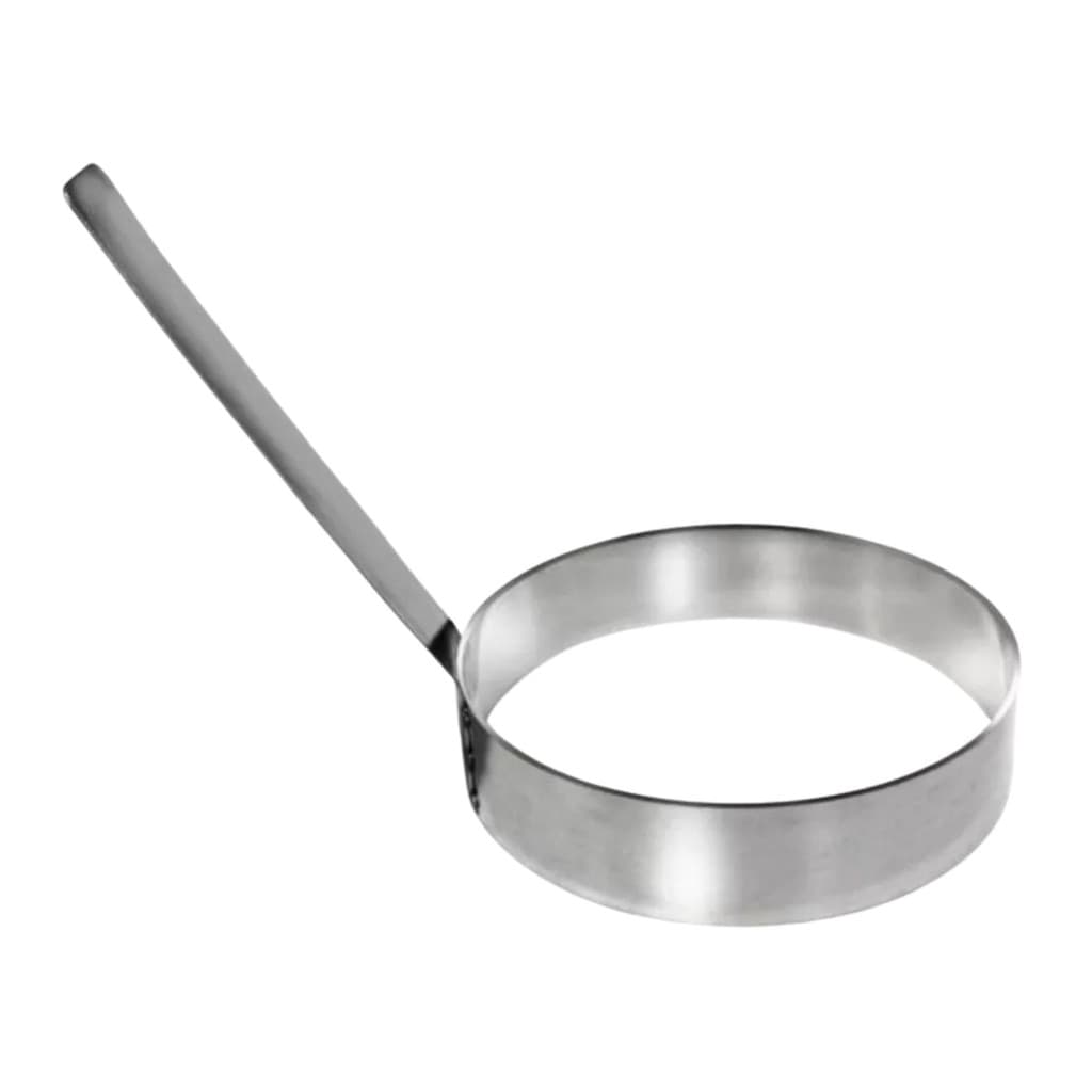 Forma Modeladora Em Inox Para Fritar Ovo Moldar Hamburguer Gourmet Cozinha Restaurante