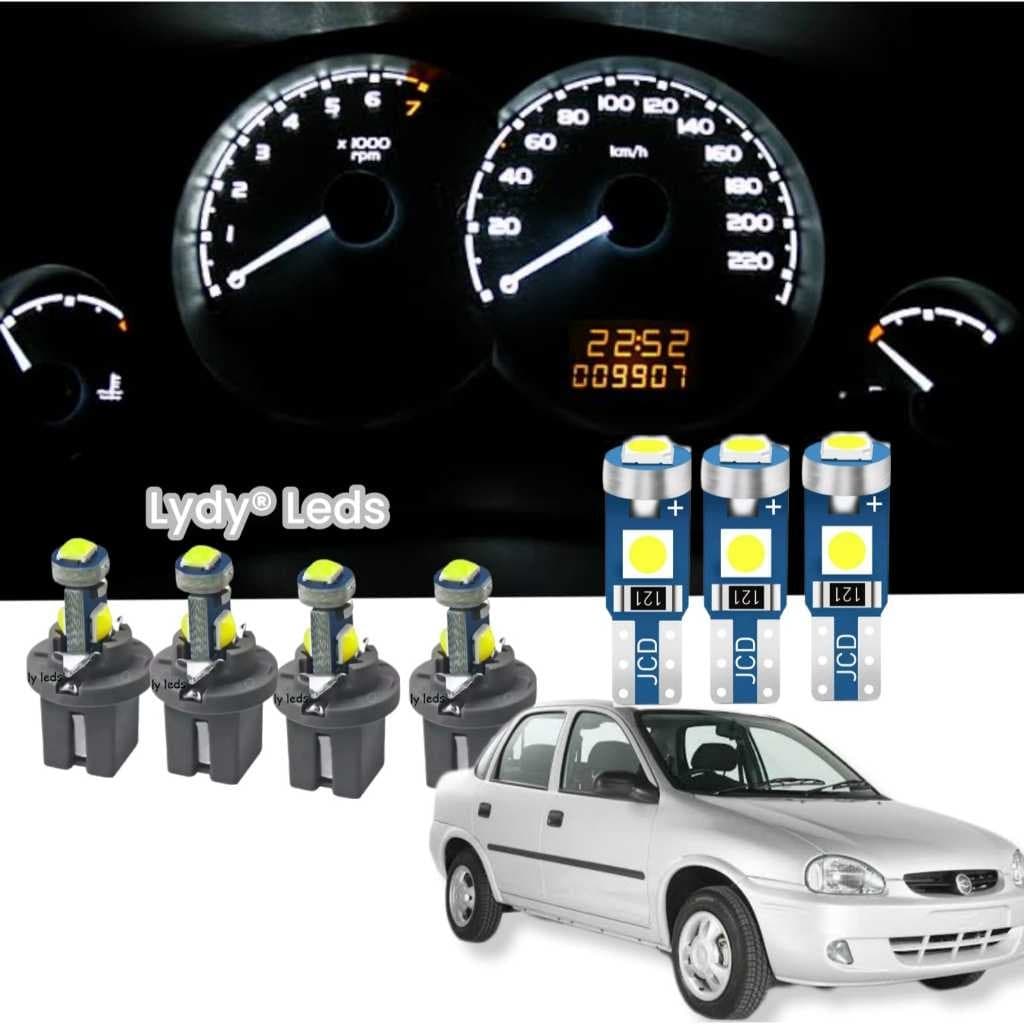 Led Painel Corsa Max Premium Classic Wagon WInd Super Branco 1994/2011