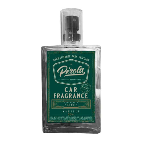 Cheirinho Automotivo Spray - Car Fragance - Live - 50ml - Pérola