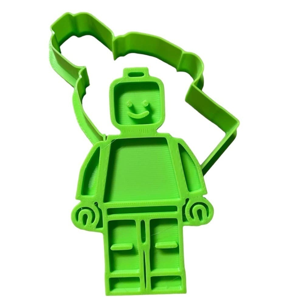 KIT ORIGINAL Cortador de biscoitos em forma de miniatura de Lego