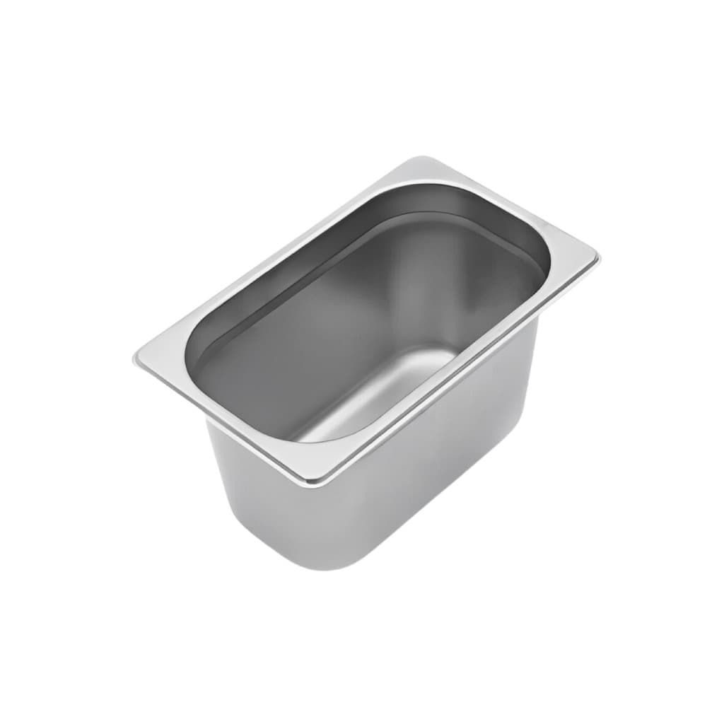 Cuba 1/4 150mm Gn Inox Gastronomica Rechaud Buffet Sem Alça E Envio Imediato Para Buffet Restaurantes Lanchonetes Cozinhas e Refeitórios em Geral