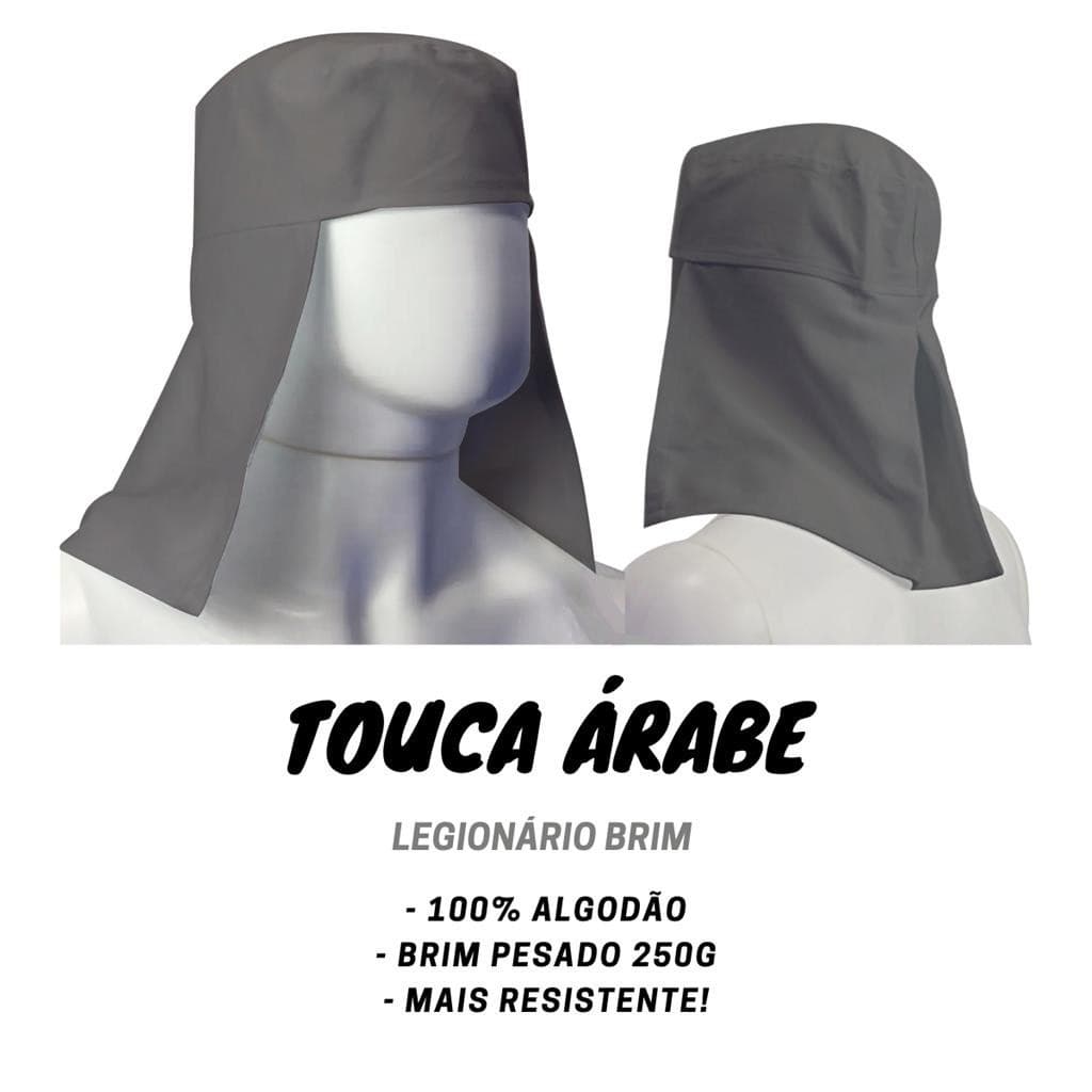 5 Capuz Touca Arabe Legionario Brim Protecao do Sol Atacado