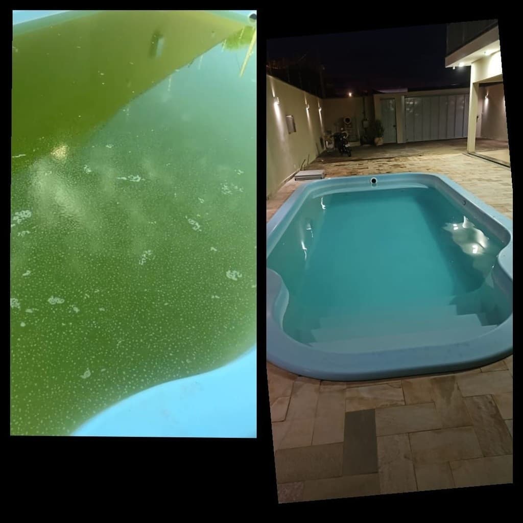 Clareador De Piscina 3 Em 1 ÁGua Perfeita Em Instantes 1 Lt