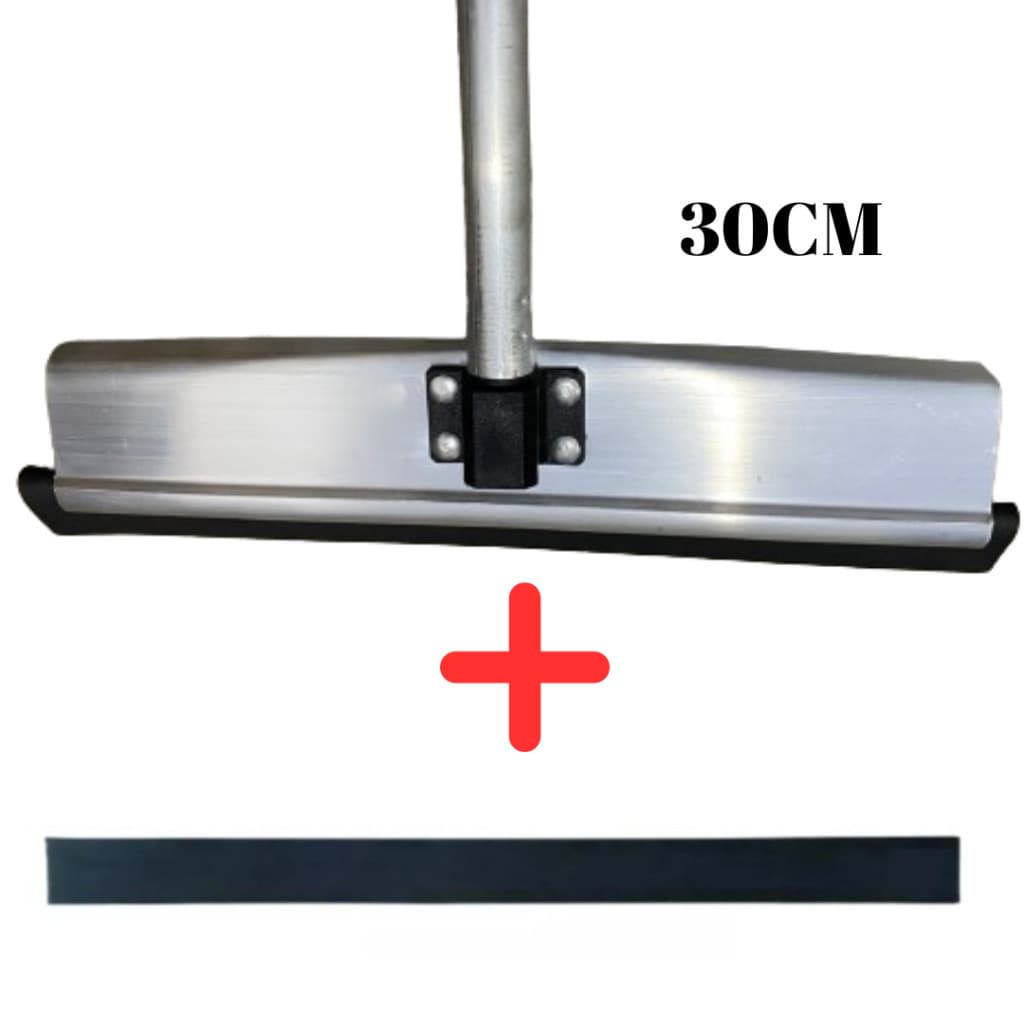 RODO DE ALUMINIO 30 CM COM CABO 1,30 + 1 REFIL DE E.V.A