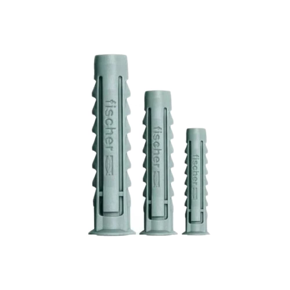 BUCHA  NYLON FISCHER C/ ABA SX 10 -100pç