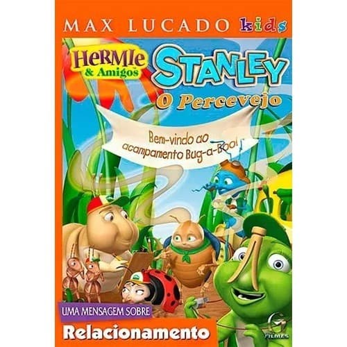 DVD Stanley O Percevejo Max Lucado kids editora