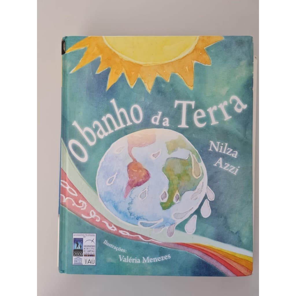 LIVRO, O BANHO DA TERRA, NILZA AZZI