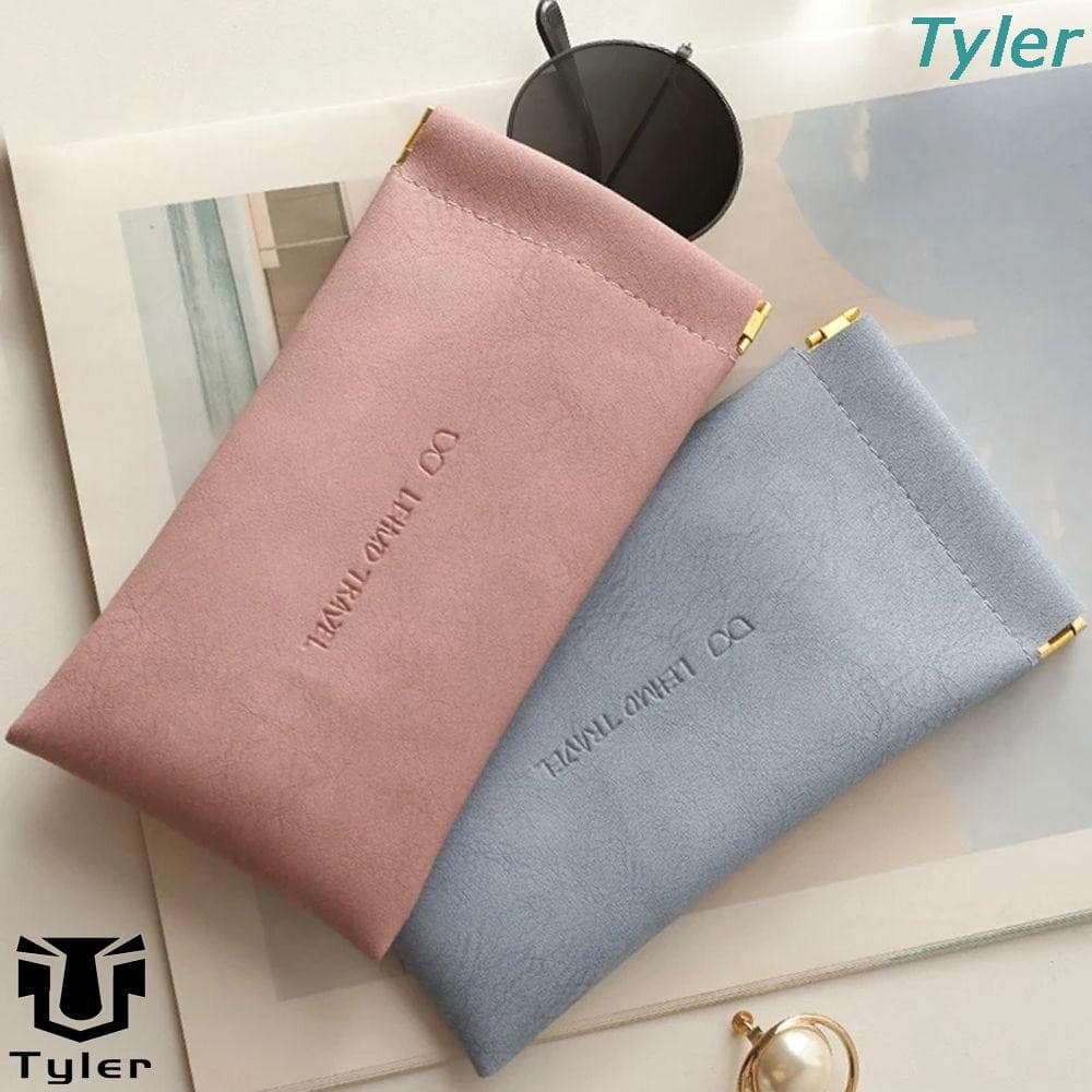 TYLER Bolsa De Armazenamento De Óculos De Sol , Porta-, Carta Para Mulheres , Homens , Cosmética Portátil