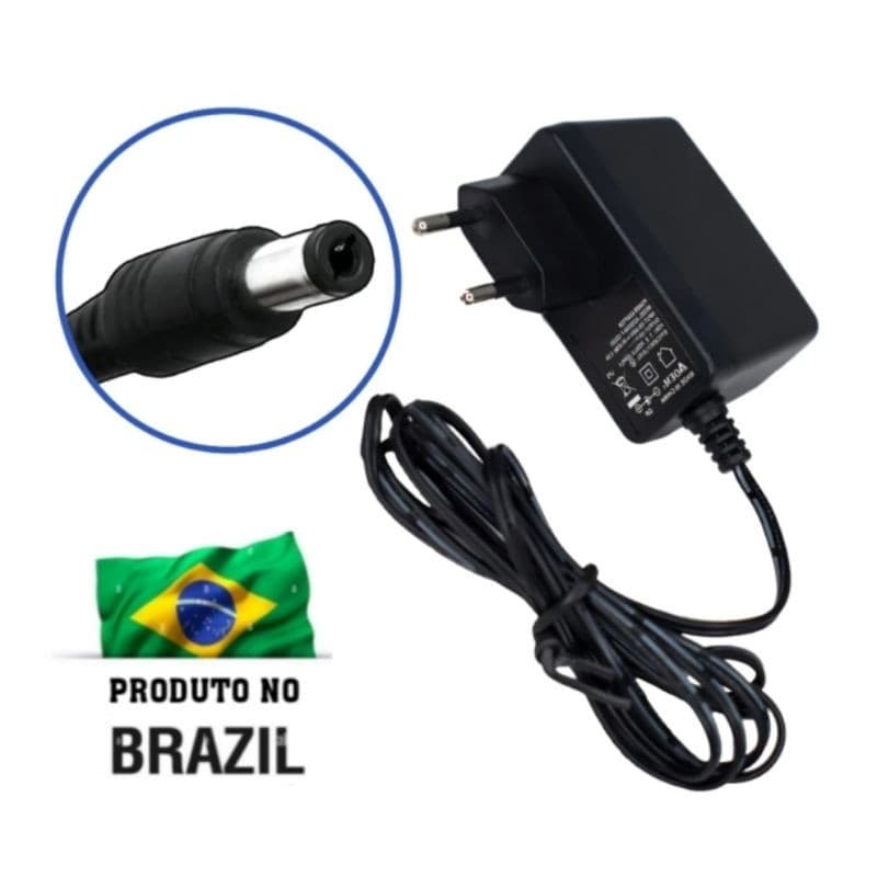 Fonte de Alimentação Cftv Receptor Tv / Fonte 12v 2a | Fio Longo