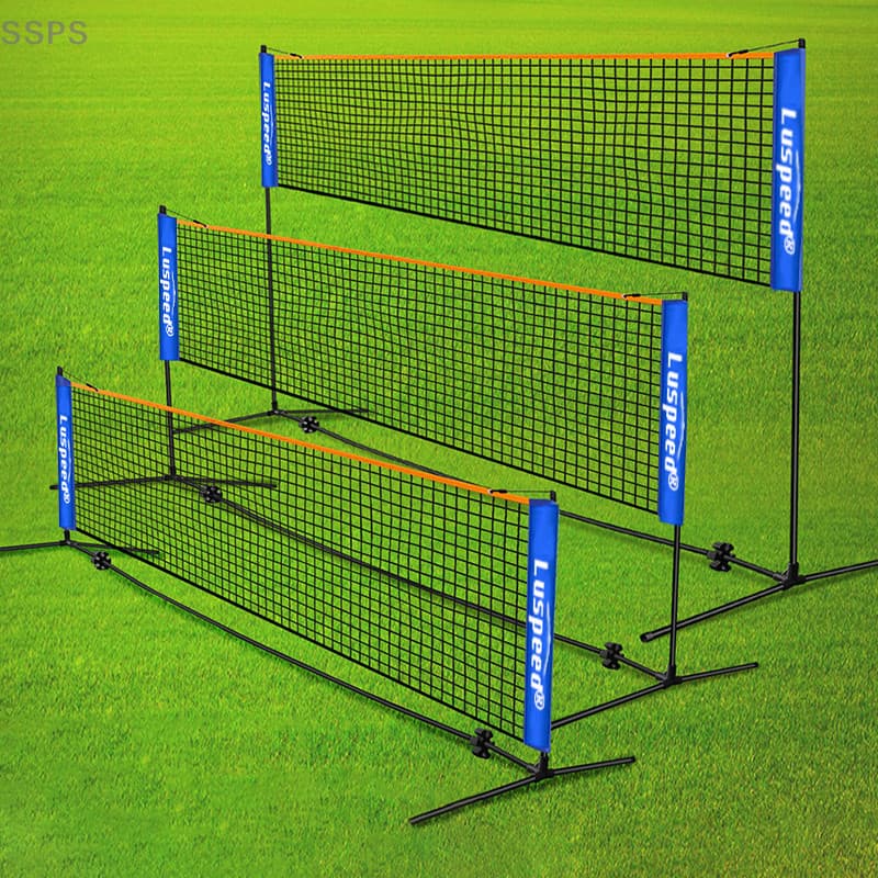 [SSPS] Rede Portátil Dobrável Padrão Para Badminton , Esportes Internos E Externos , Vôlei , Tênis , Treinamento , Redes