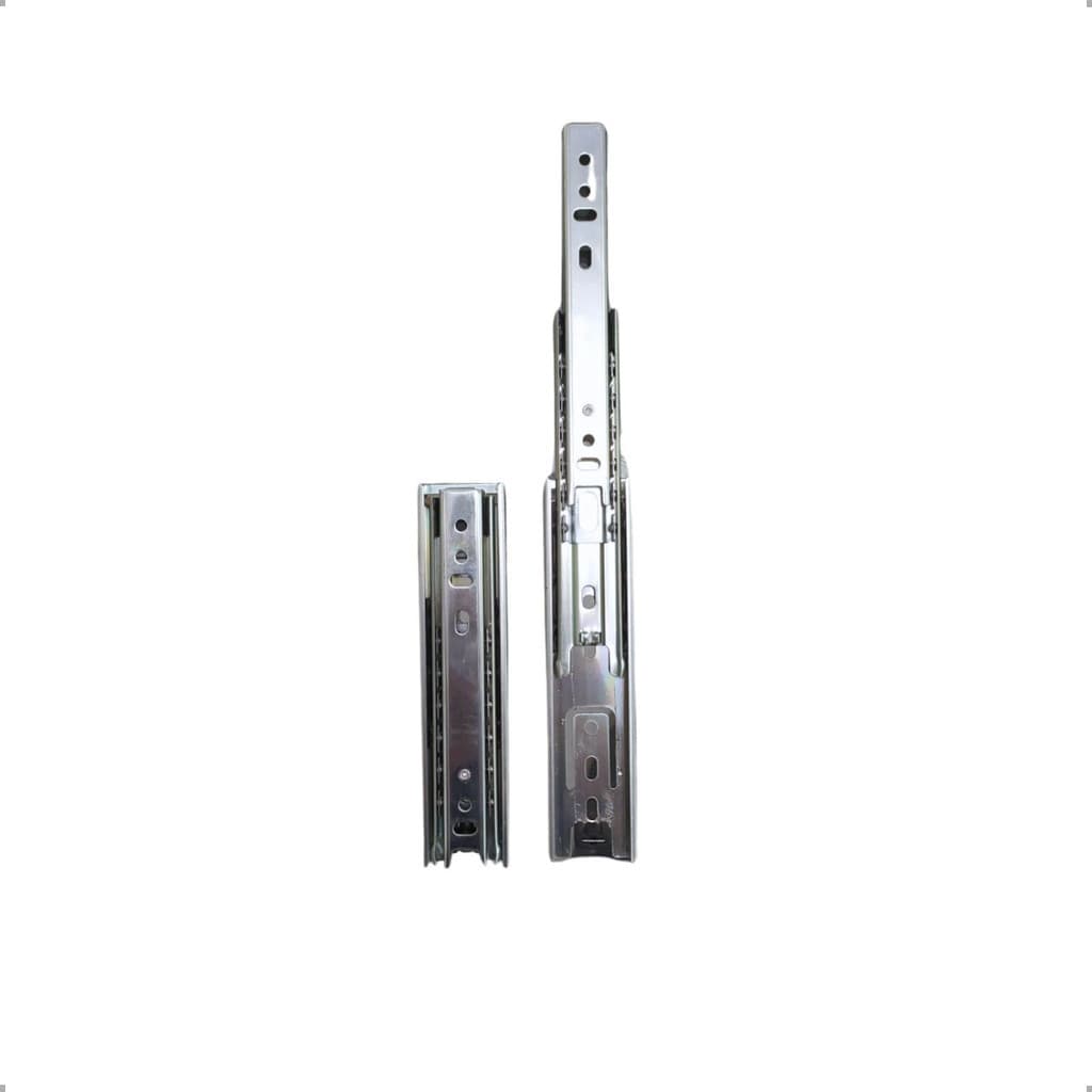 Kit 2 Corrediças Telescópica 15cm  P/gaveta 1 Par