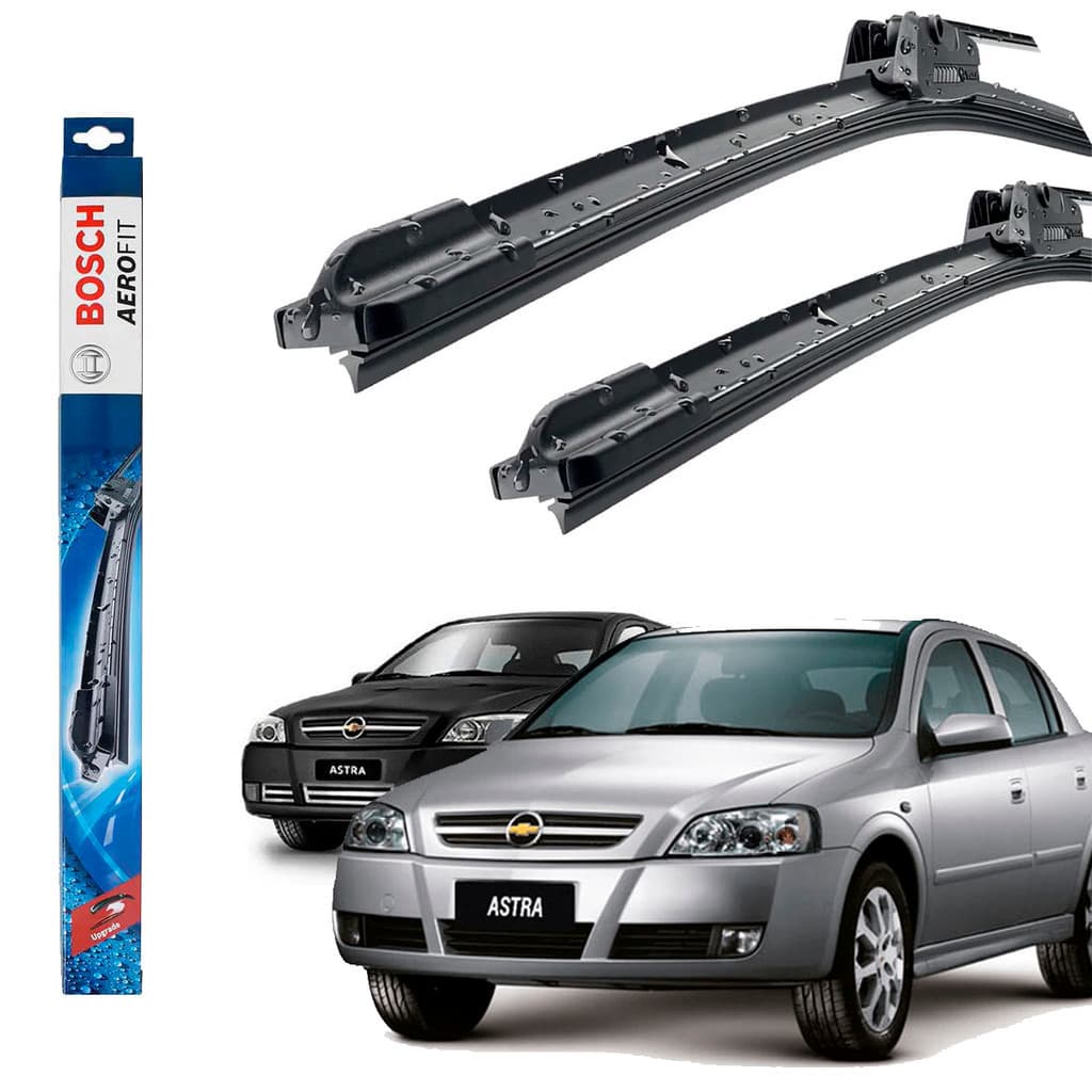 Par Palheta Bosch Limpador Astra 1998 1999 2000 2001 2002 2003 2004 2005 2006 2007 2008 2009 2010 11