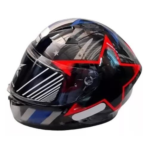 Capacete de Moto Fechado Ebf Lançamento Cosmic Xtroy Ff 526 Masculino Feminino Integral Oferta Tamanho 56 58 60 Todas as Cores Disponiveis a Pronta Entrega Barato promocional Cor Preto Vermelho rosa tifany capacete fechado segurança ao piloto