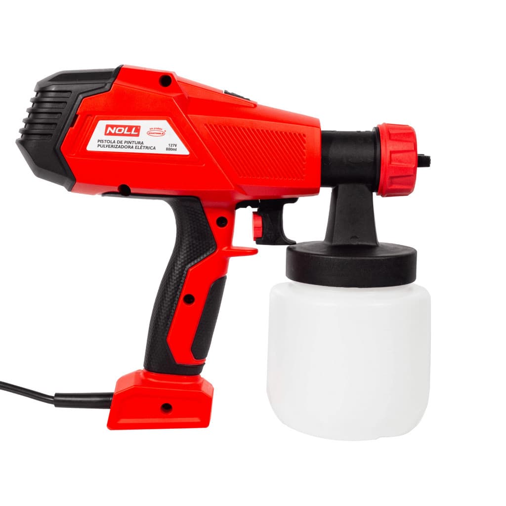 Pistola de Pintura Pulverizadora 800mL Elétrica 350W - Noll