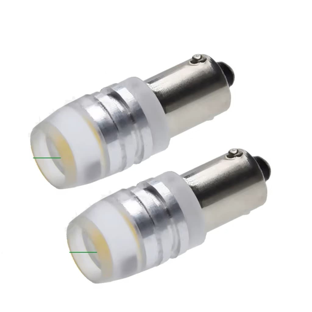 Par Lâmpada Led Carro Base 69 BA9S 12v 6000k