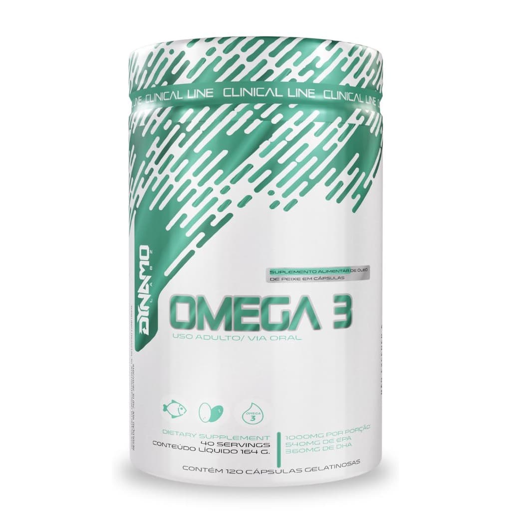 Ômega 3 120 Soft Caps  Linha Clinical Dynamo Labz