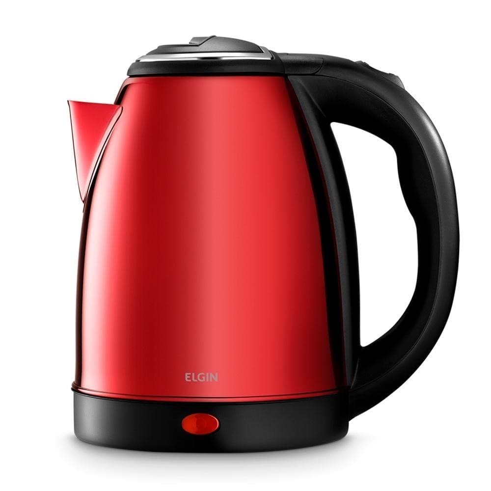 Chaleira Eletrica Elgin 1.8l Desligamento Automatico Vermelho 127V