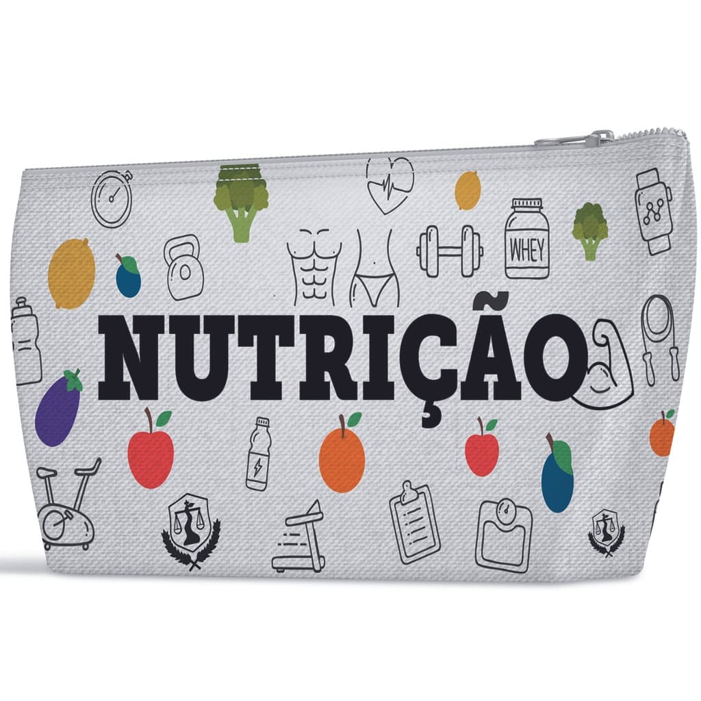 Necessaire nutrição curso nutricionista bolsinha organizadora