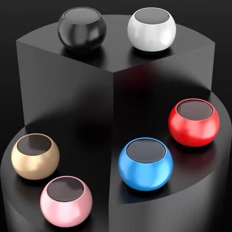 Mini Caixa De Som M3 Tws De Metal Bluetooth Amplificada de 3W Potente