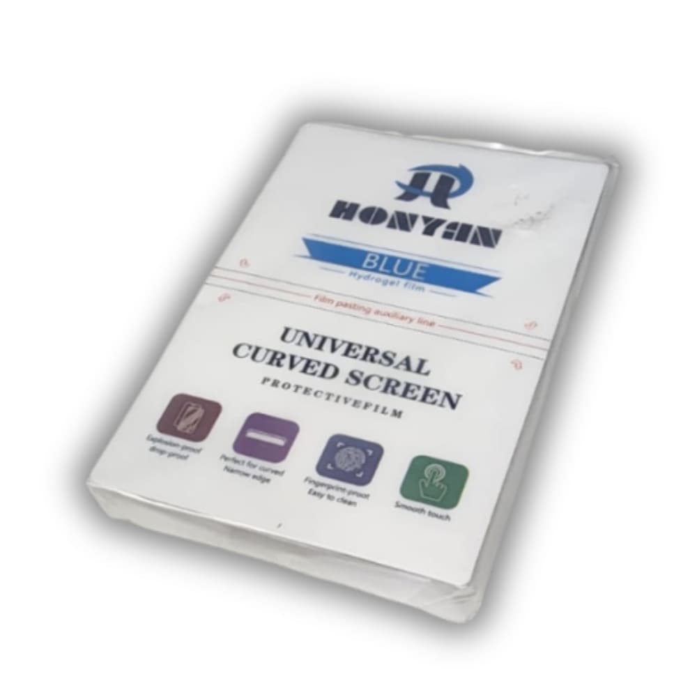 Pacote Película Hidrogel Tpu Anti-Blue 50 Un Honyan P/máquina Corte