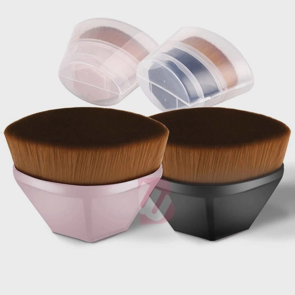 Pincel Para Base Corretivo Creme Maquiagem Rápida