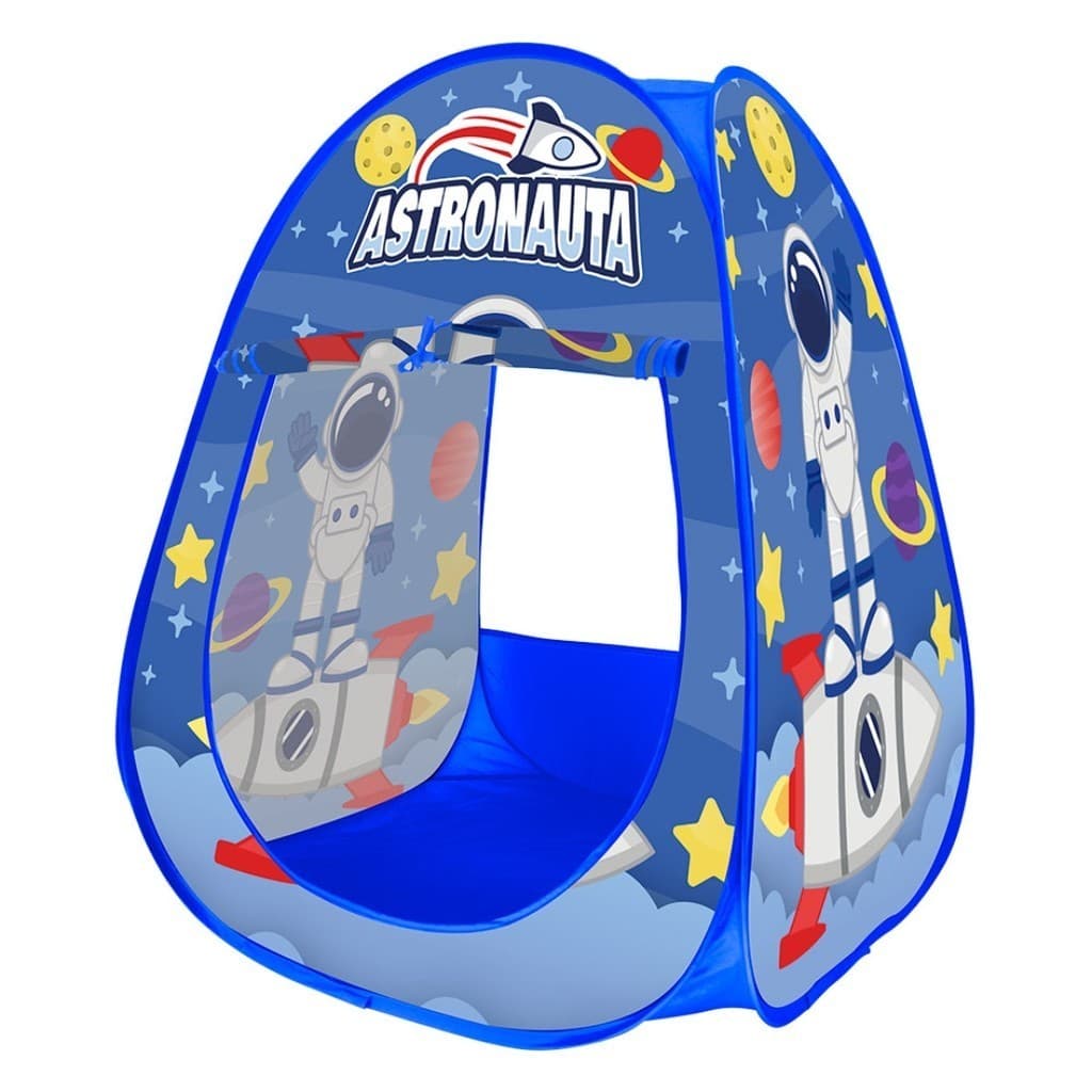 Barraca Infantil Dobravel Toca Tenda Iglu Cabana Astronauta DM Toys DMT6773