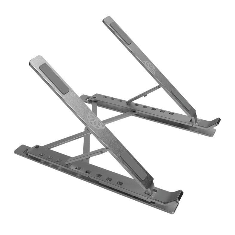 Base Para Notebook Zinnia Galatsi, Ate 17 Pol, Liga de Aluminio, Prata, ZNO-GTSIS-AL01