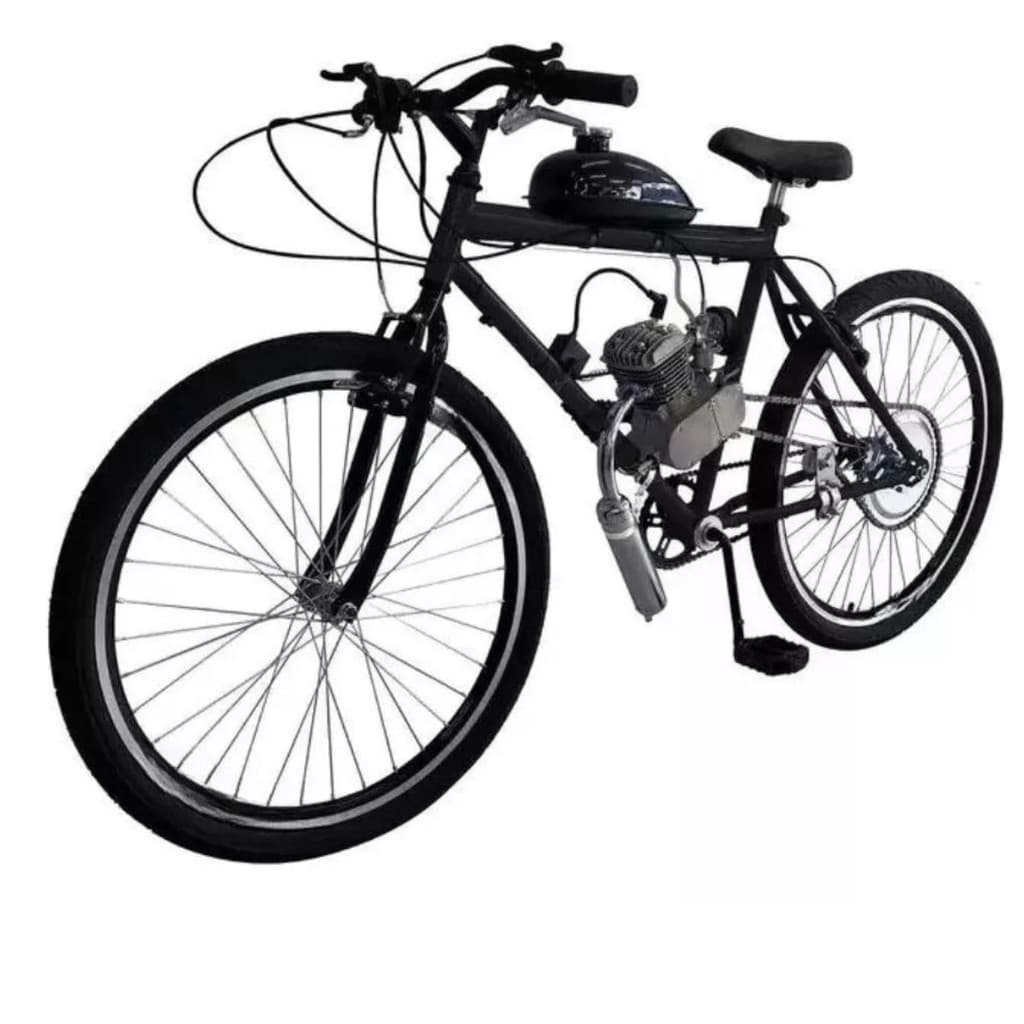 Kit Completo Motor Para Bicicleta Motorizada 80cc