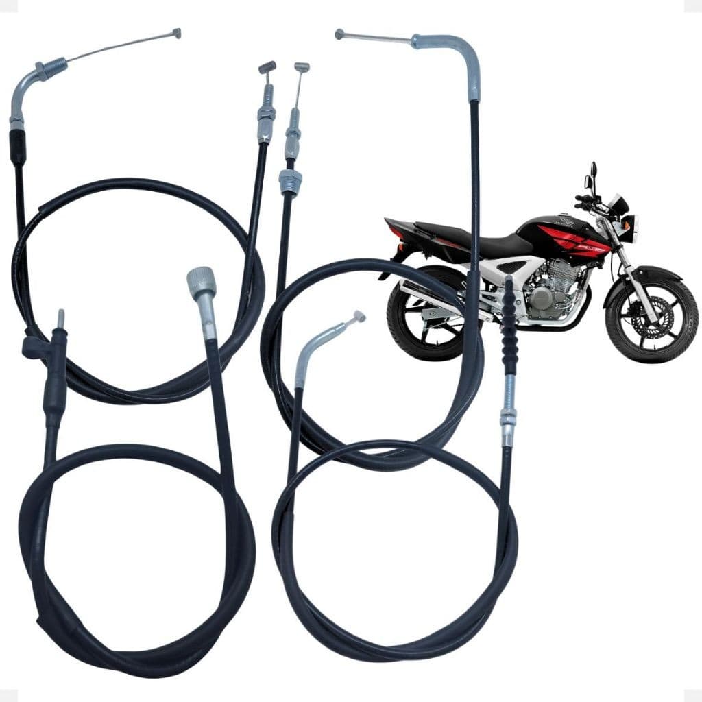 Kit Cabo De Acelerador A + B Velocimetro Embreagem Para Twister 250 Da 2001 2002 2003 Até 2008