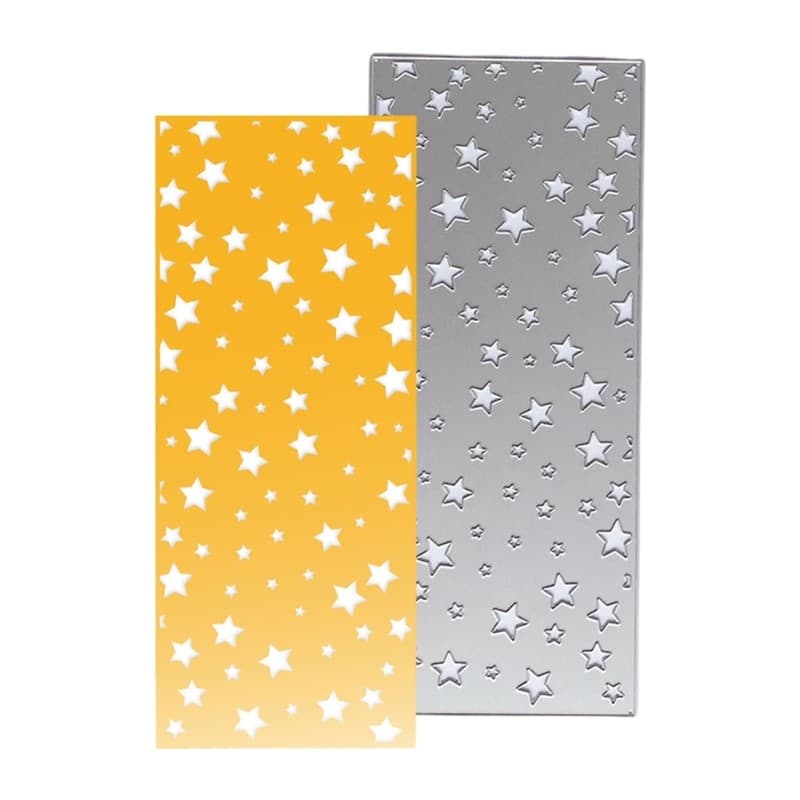 YU Corte De Metal Dados Estrela Fundo Cortes Modelos Moldes Estênceis De Gravação Para Álbum Scrapbooking Papel Decorati
